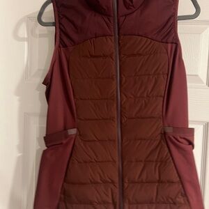 Lululemon Women's Burgundy Puffer Vest